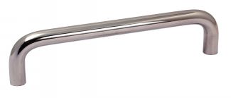 Rear mount handle - stainless steel 304 inox 304