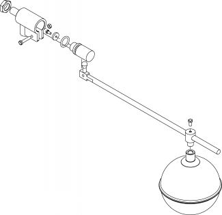 Robinet à flotteur - Eclaté