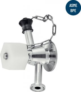 Sampling valve - stainless steel 316l