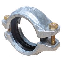 COUPLING FOR GROOVED FITTINGS - GALVANISED CAST IRON - EPDM GASKET JOINT EPDM ACS Fonte galvanisée EN-GJS-450-10 ACS (Model : 4201)