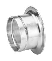 COLLET ISO RAINURÉ POUR BRIDE TOURNANTE 304L -316L (Modèle : 4242)