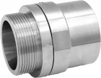 MALE / FEMALE SWIVELING COUPLING, BSPP THREADED - NBR GASKET - STAINLESS STEEL 316 JOINT NBR Inox 316 (Model : 5544)