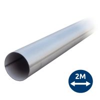 Tube inox 316L ISO - Longueur 2m