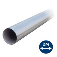 2M LONG SEAMLESS METRIC PIPE UNPOLISHED - STAINLESS STEEL 1.4404 Inox 1.4404 (Model : 72262)