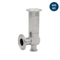 SOUPAPE DE SÛRETÉ ASEPTIQUE Inox 1.4404 ASME BPE (Modèle : 8058)