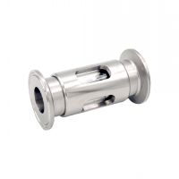 Aseptic sight glass clamp - stainless steel 316l