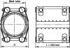 Collier de réparation PN16 - Joint EPDM ACS - Schéma