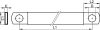 Grounding and bounding braid - halogen free & flame retardant insulation - tinned copper - polyolefin gaine ignifuge sans halogène (Schema)