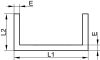 Laser welded uap profile - stainless steel 1.4307 (Schema)