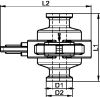 Thermostatic clean steam trap clamp - stainless steel 316l (Schema)