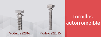 Tornillo de cabeza hexagonal autorrompible - BENE INOX